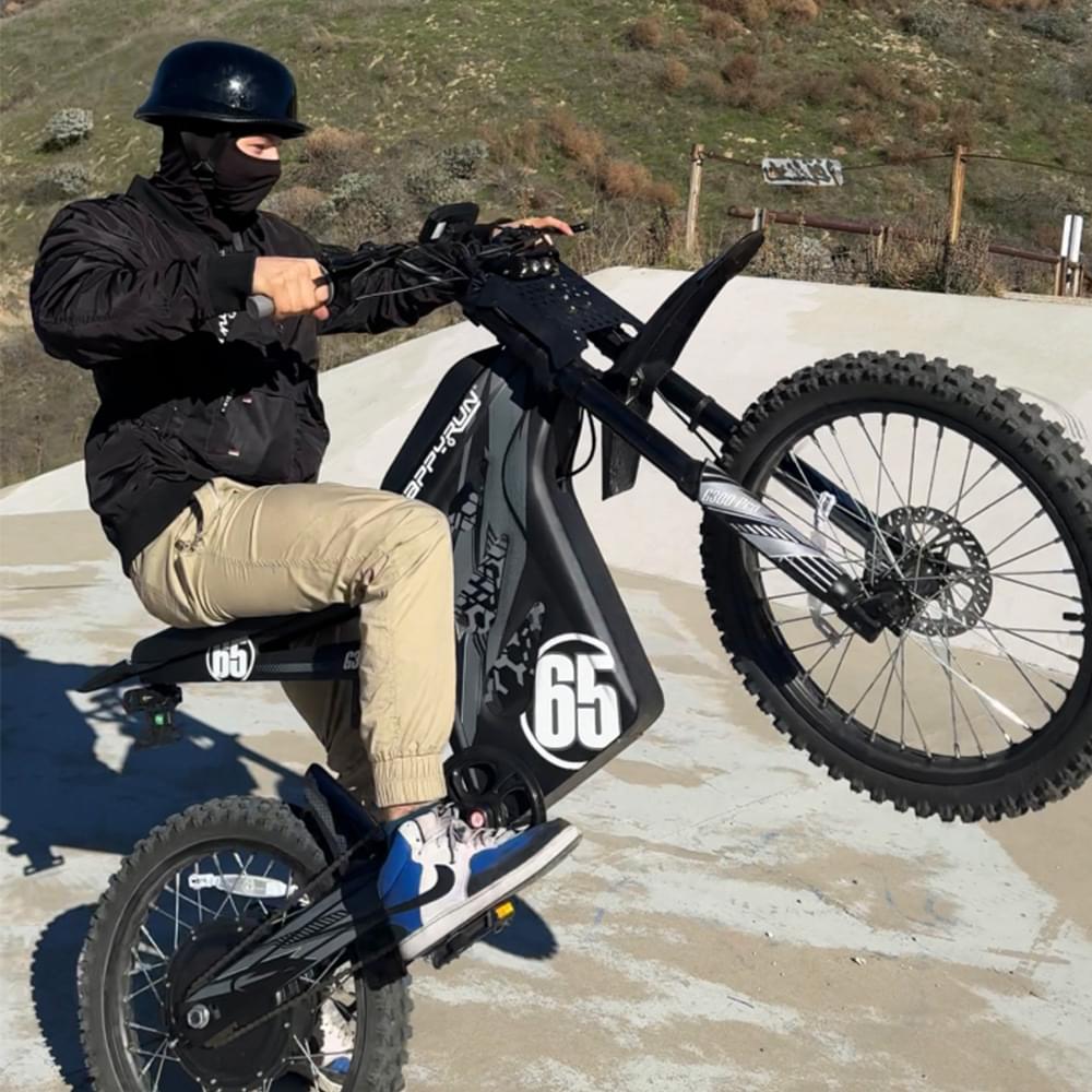 Happyrun G300 Pro 72V 50 MPH Off Road Performance Bike