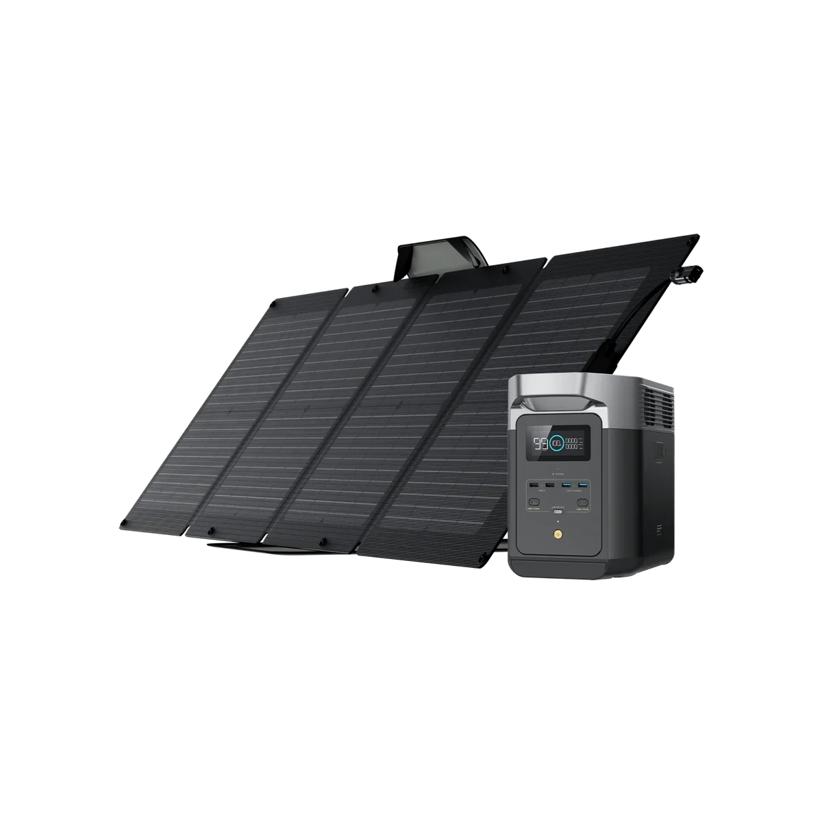 DELTA 2 + 2*110W Portable Solar Panel